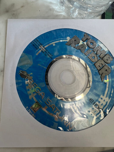 Tomb Raider Sega Saturn Disc Only great condition