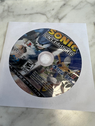 Sonic Unleashed PS3 Playstation 3 Disc Only