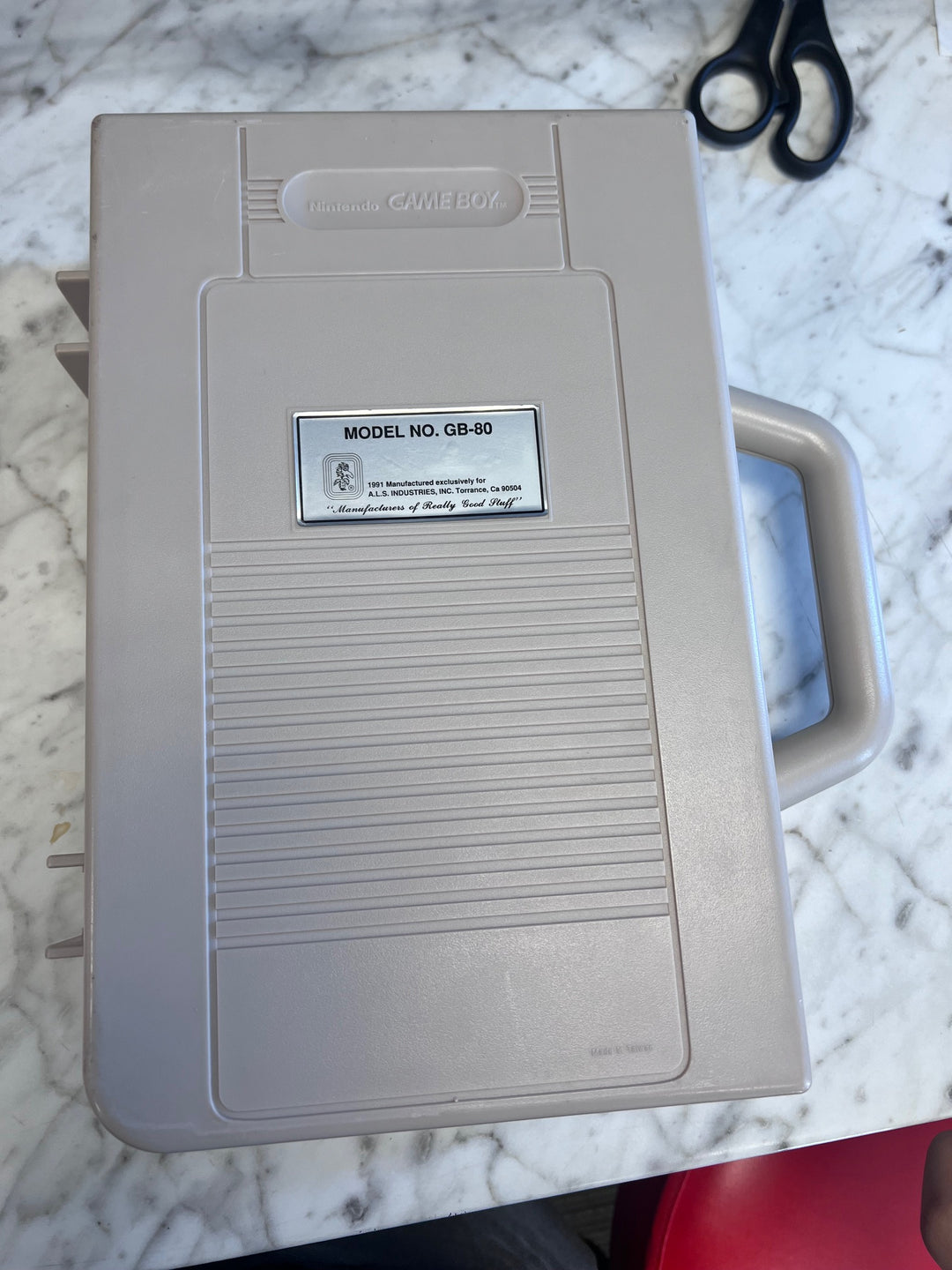 Nintendo Game Boy Hard Shell Plastic Carry Storage Case GB-80 ALS Industries UA9225