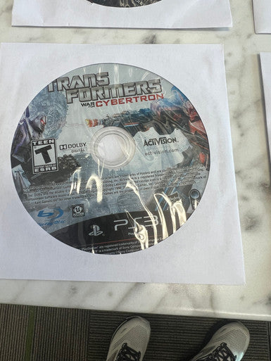 Transformers: War for Cybertron Playstation 3 PS3 Disc Only