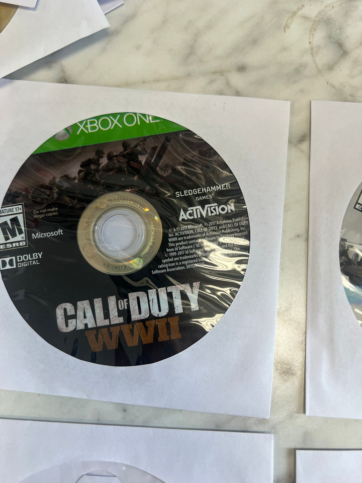 Call of Duty WWII World War II Xbox One Disc Only