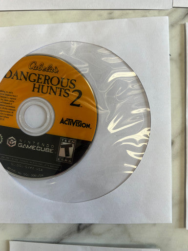 Cabela's Dangerous Hunts 2 Gamecube Disc only