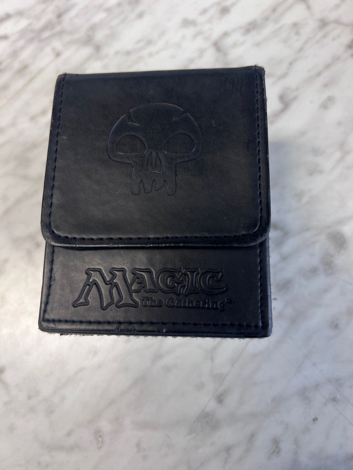 Ultra Pro Swamp Leatherette Deck Box Magic the Gathering Swamp Black Mana Logo UA9225