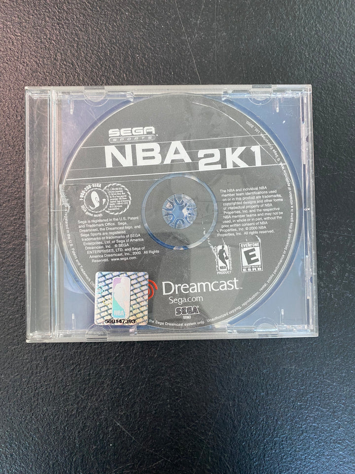NBA 2K1 - Dreamcast  SD3333