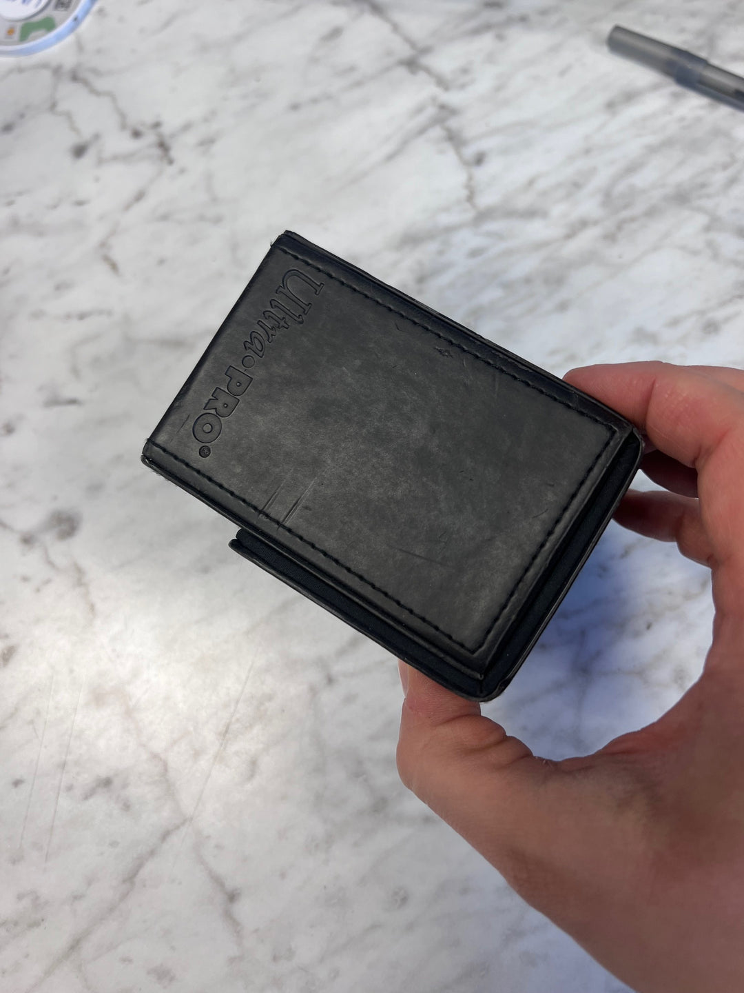 Ultra Pro Swamp Leatherette Deck Box Magic the Gathering Swamp Black Mana Logo UA9225