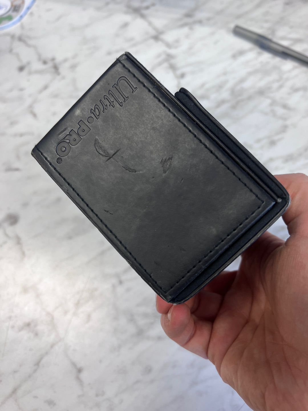 Ultra Pro Swamp Leatherette Deck Box Magic the Gathering Swamp Black Mana Logo UA9225