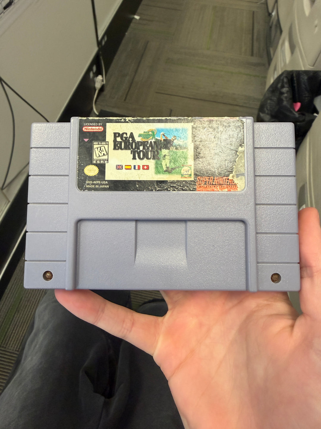 PGA European Tour - SNES NI8426