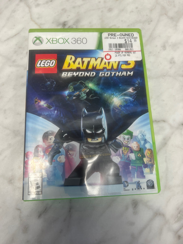 Lego Batman 3 Beyond Gotham Xbox 360 CASE ONLY CO61125