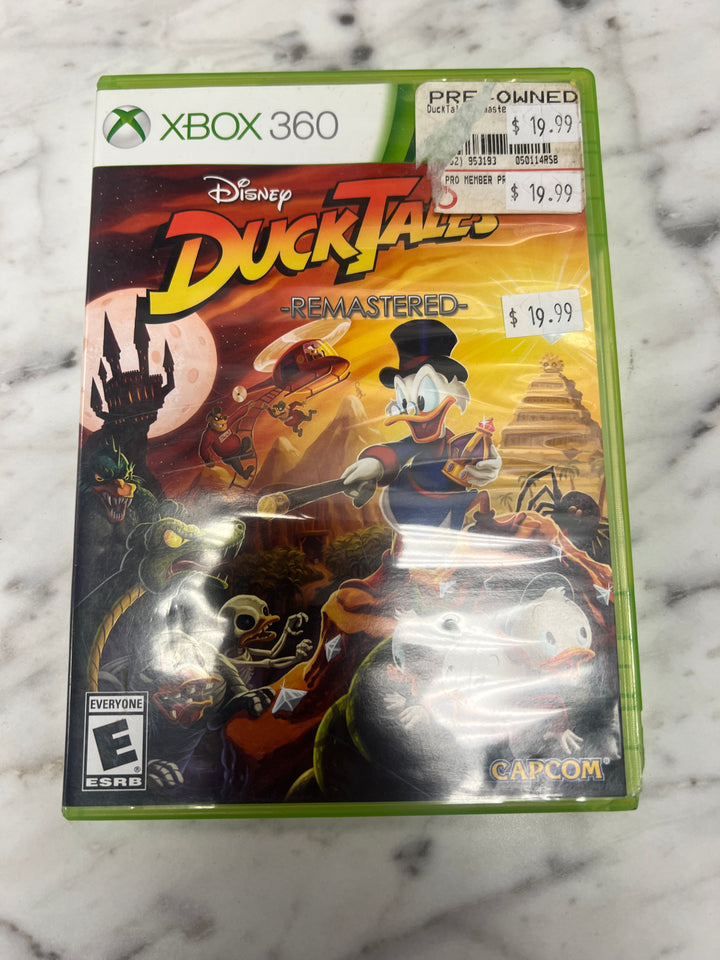 Duck Tales Remastered for Xbox 360 Case ONLY CO111424