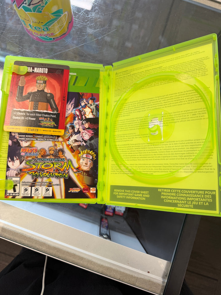 Naruto Shippuden: Ultimate Ninja Storm Revolution Xbox 360 CASE ONLY CO8426