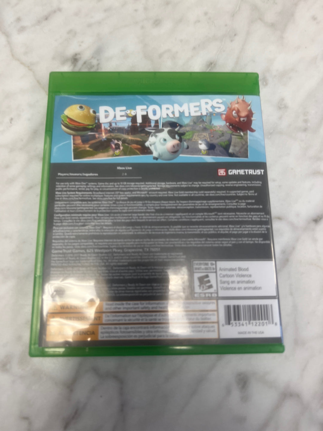 Deformers for Xbox One CASE ONLY CO61125