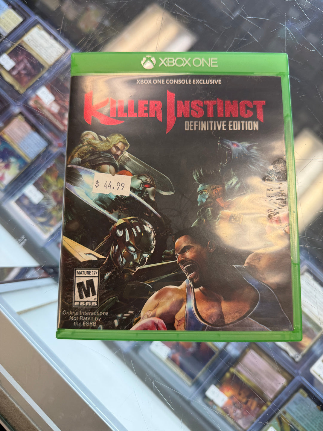 Killer Instinct Definitive Edition Xbox One CASE ONLY CO8426