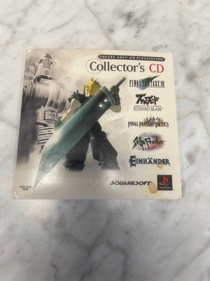 Squaresoft Collector's CD for PS1 Playstation DE61125