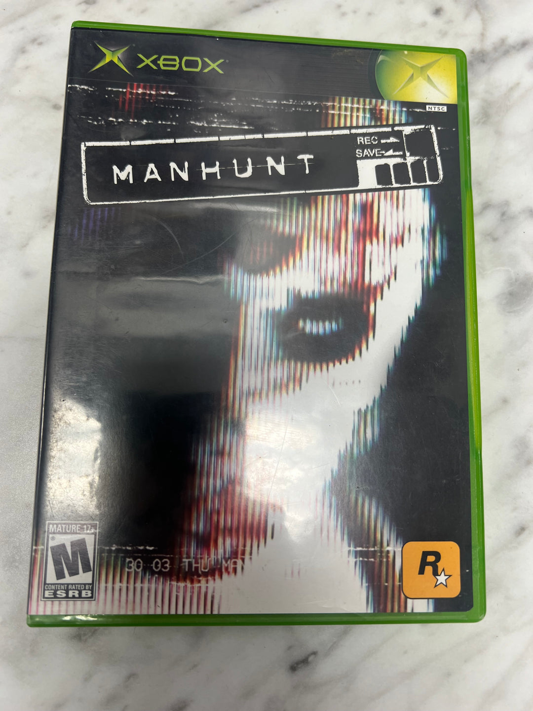 Manhunt for Original Xbox Case and Manual ONLY CO111424