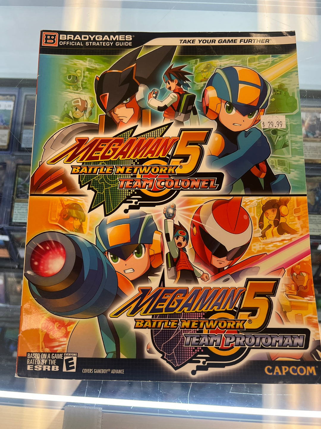 Mega Man Battle Network 5 Brady Games Strategy Guide Team Colonel Protoman  ST62026