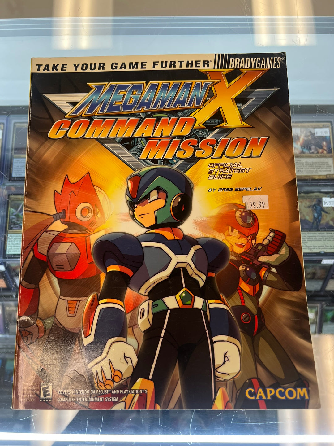 Mega Man X Command Mission Brady Games Official Strategy Guide  ST62026