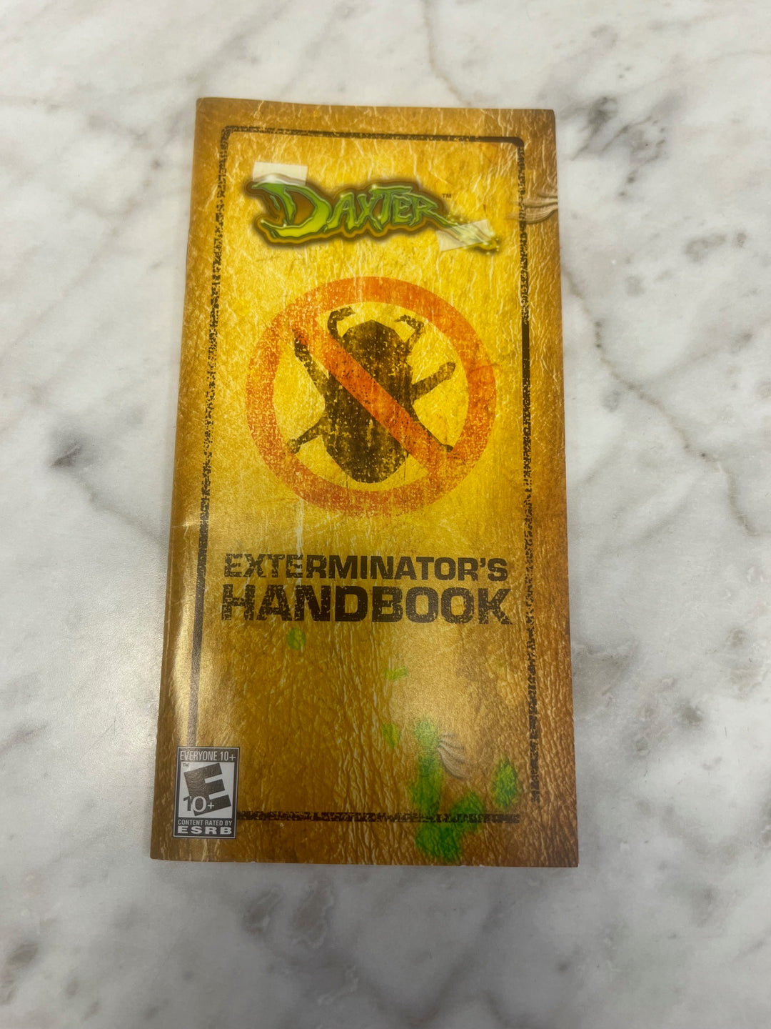 Daxter for PSP Playstation Portable Manual ONLY MO61125