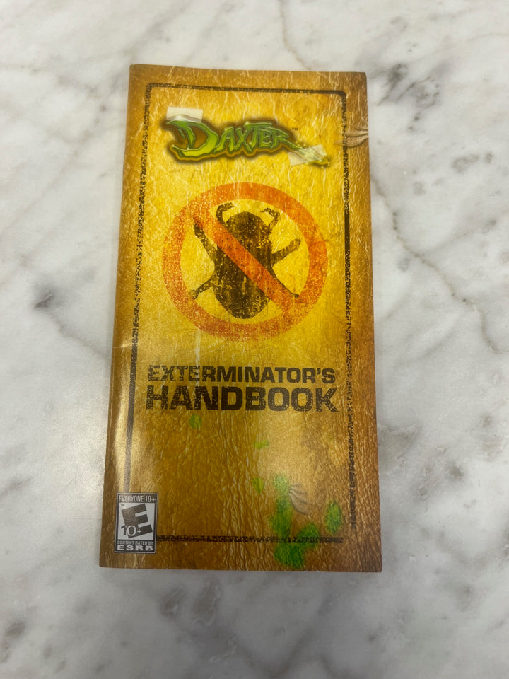 Daxter for PSP Playstation Portable Manual ONLY MO61125