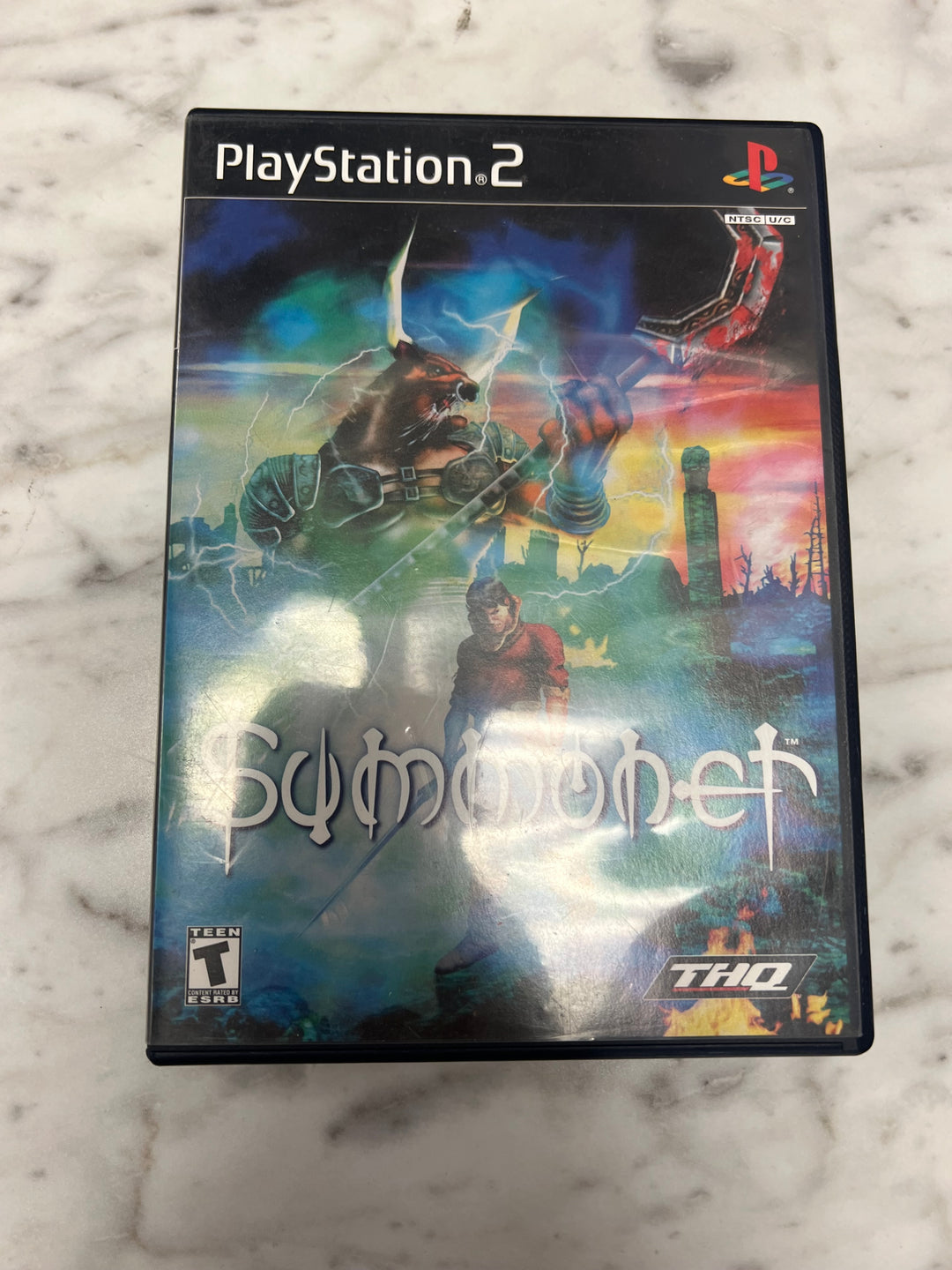 Summoner for PS2 Playstation 2 Case and Manual ONLY CO111424