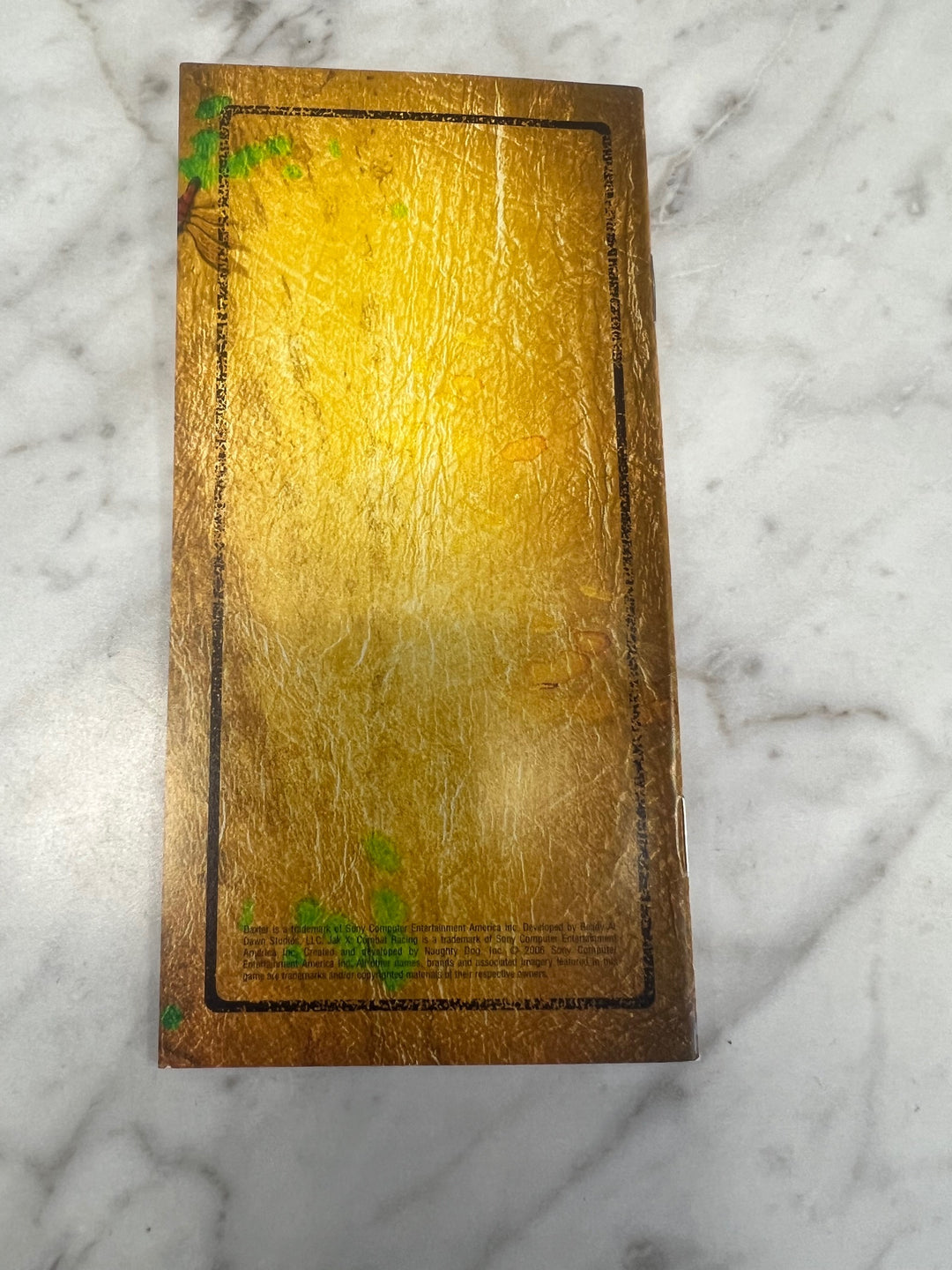 Daxter for PSP Playstation Portable Manual ONLY MO61125