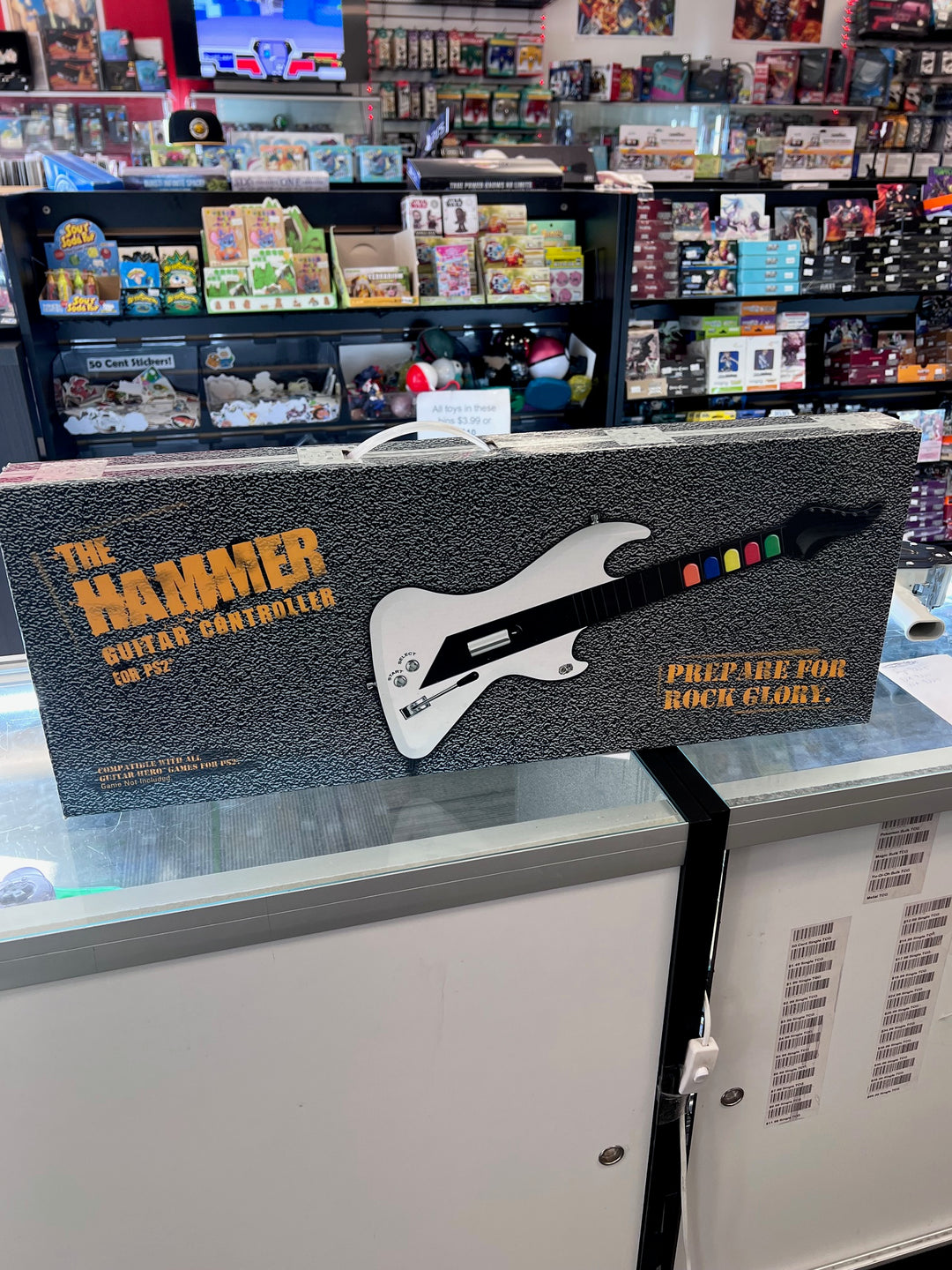 The Hammer Guitar Controller for PS2 in Box Psyclone Essentials UA9225