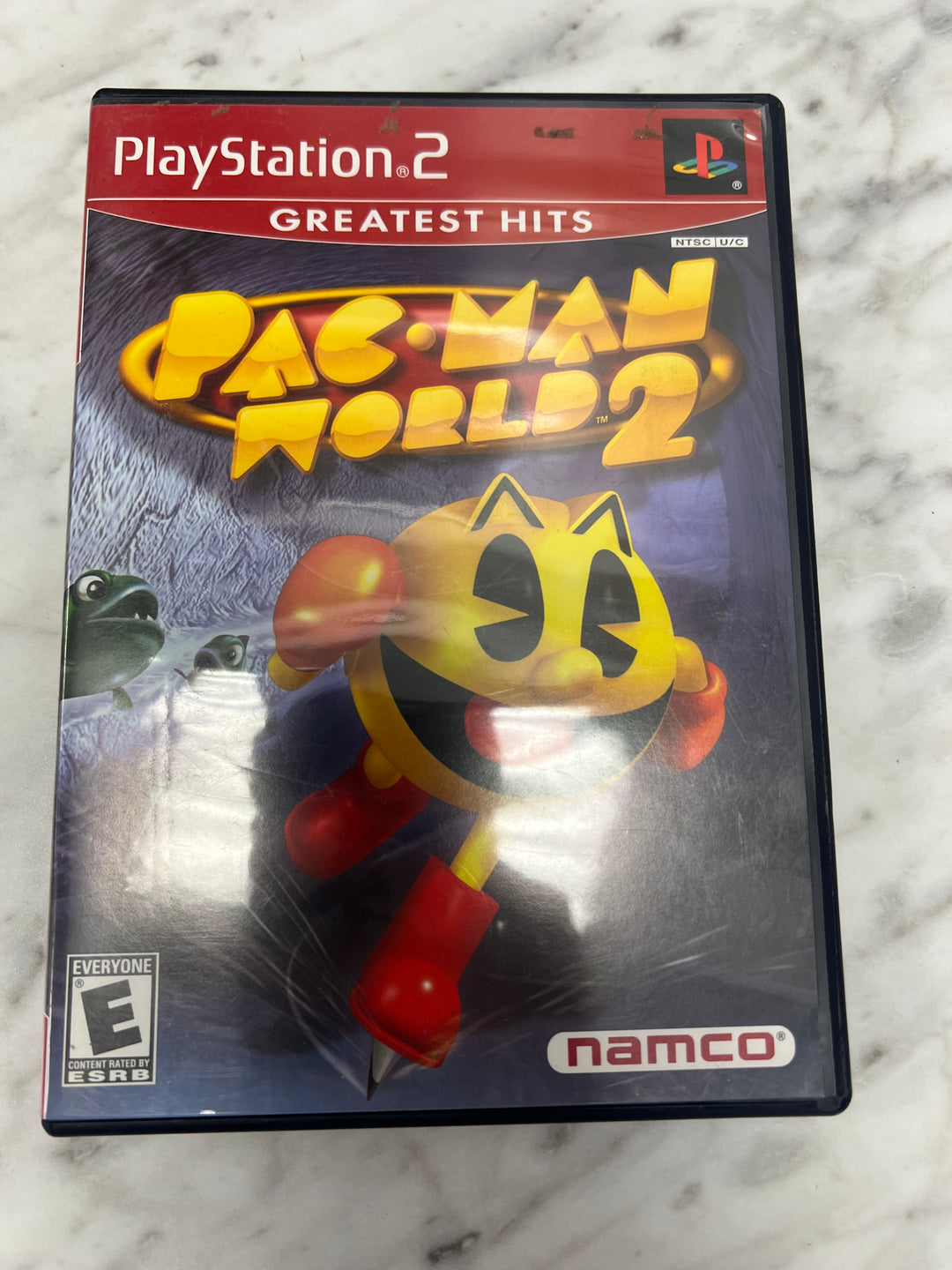 Pac-Man World 2 for PS2 Playstation 2 Case and Manual ONLY CO111424