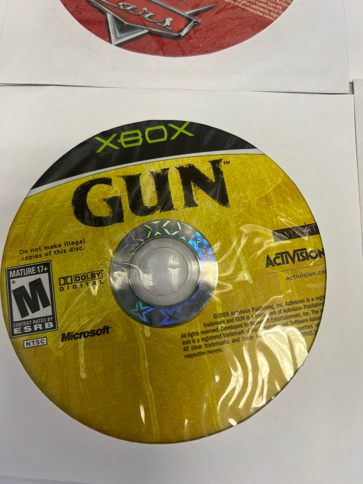 Gun Original Xbox Game Disc only