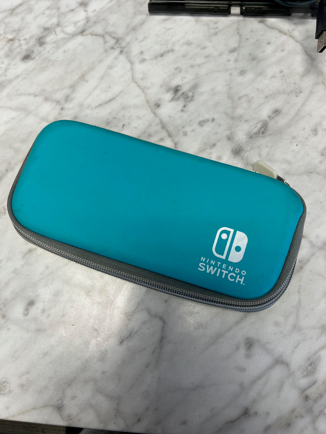 Nintendo Switch Lite Carry Case Turquoise Dandelion A61125