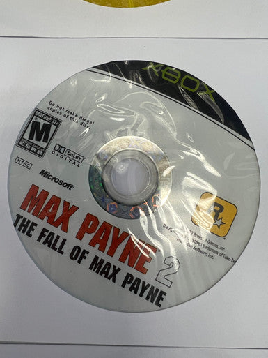 Max Payne 2 The Fall of Max Payne Original Xbox Disc Only