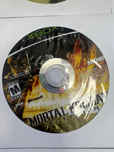 Mortal Kombat Deception Original Xbox Disc Only
