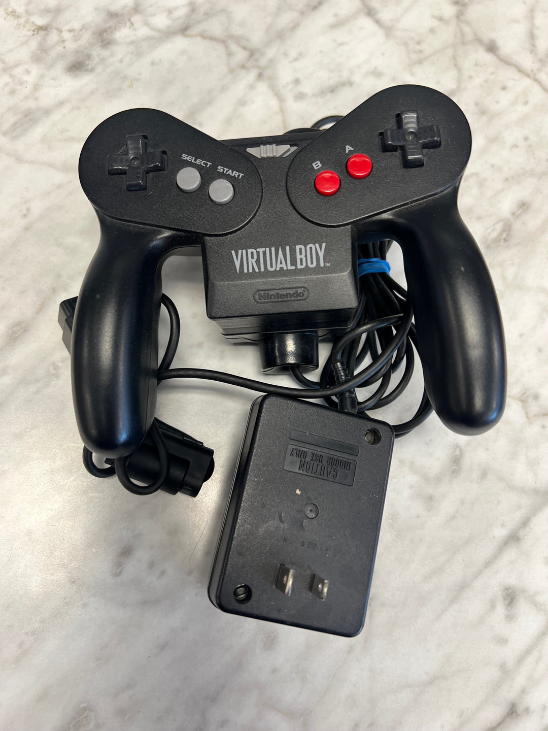 Virtual Boy Controller VUE-005 AC Tap VUE-011 (USA) and AC Adapter SNS-002 A61125