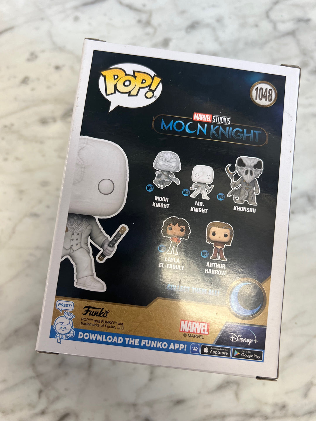 Funko Pop! Marvel Studios Moon Knight 1048 Mr. Knight FN81324