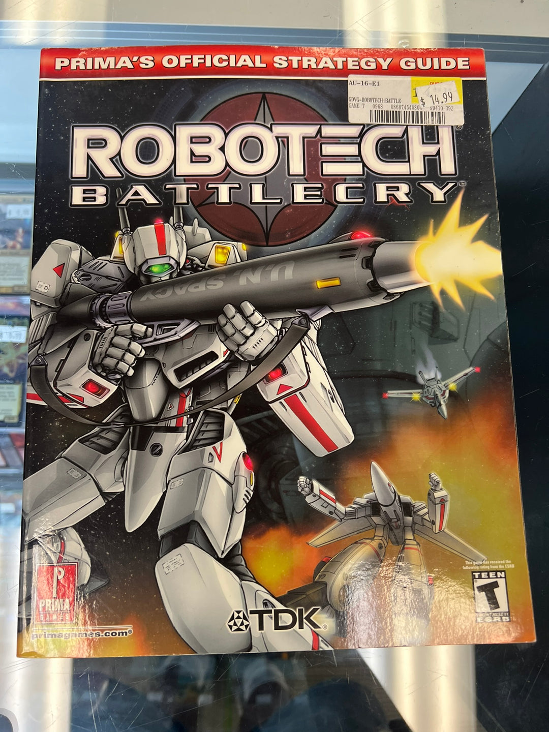 Robotech Battlecry Official Strategy Guide Prima ST62026