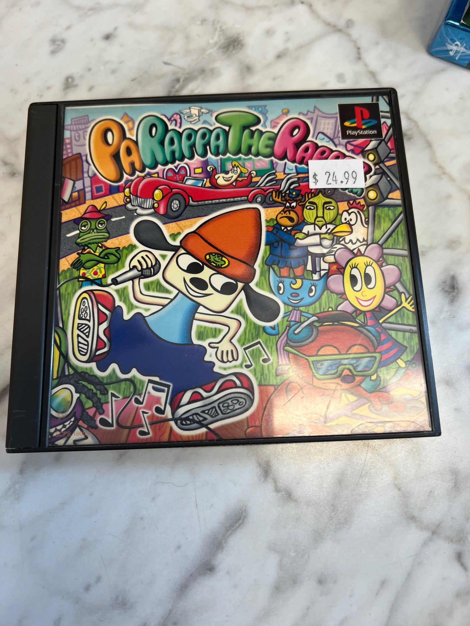 Ps1 Dog Rapper Japanese Parappa the Rapper for PS1 Complete IMP61125 โ Core Gaming