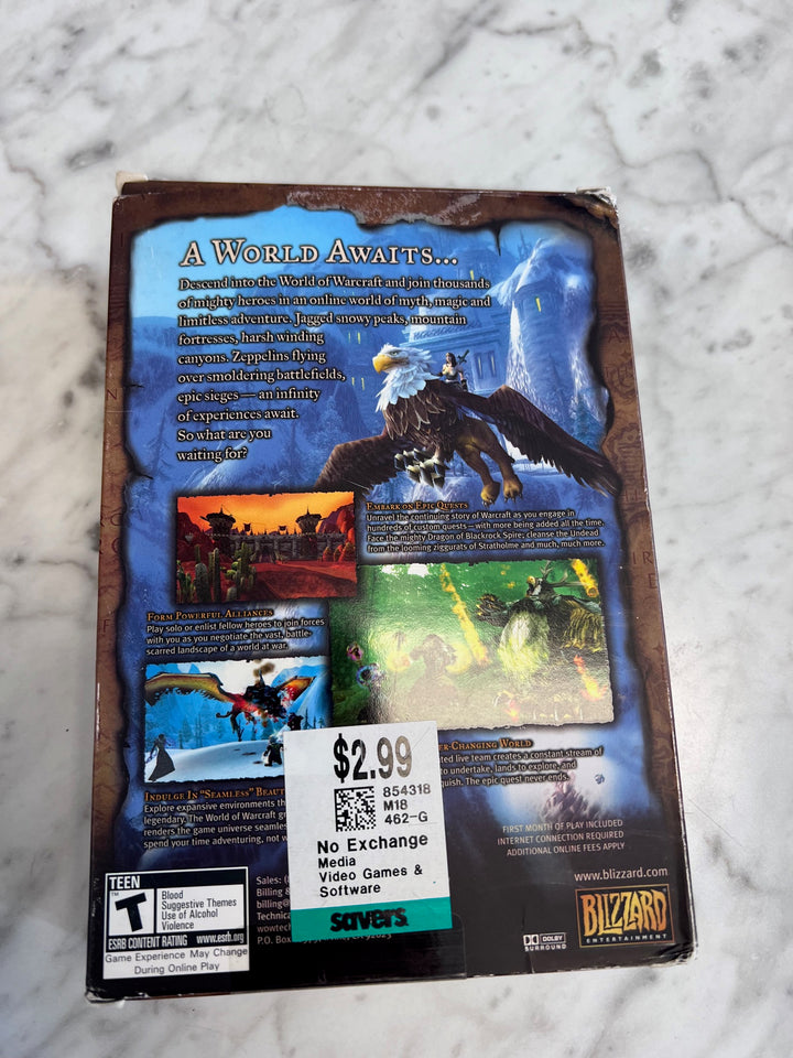 World of Warcraft PC DVD PC9225