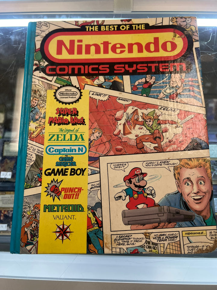 The Best of the Nintendo Comics System Hardcover Book (Damaged Corners)  ST62026