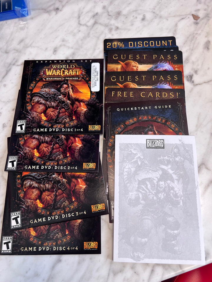 World of Warcraft Warlords of Draenor PC DVD PC9225