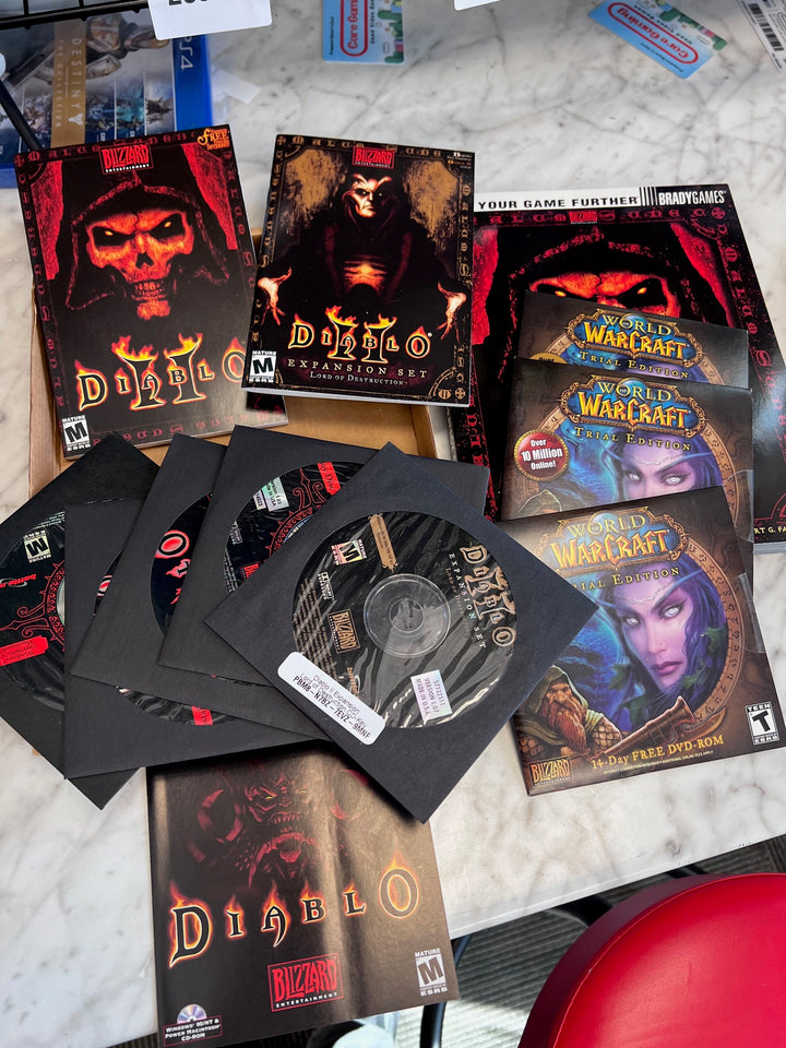 Diablo Battle Chest Windows Mac PC CD-ROM PC9225