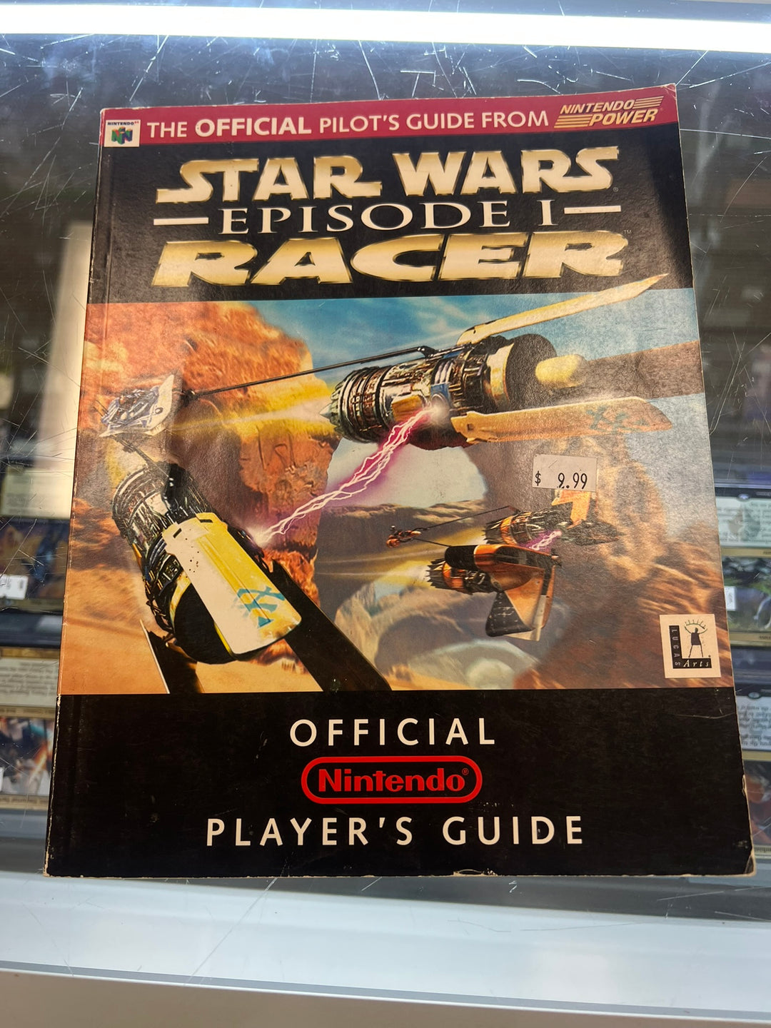 Star Wars Episode One Racer Official Strategy Guide Nintendo Power ST62026