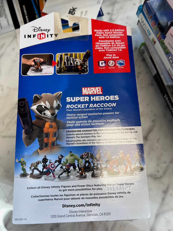 Marvel Rocket Raccoon Disney Infinity Figure New in Box DI9225