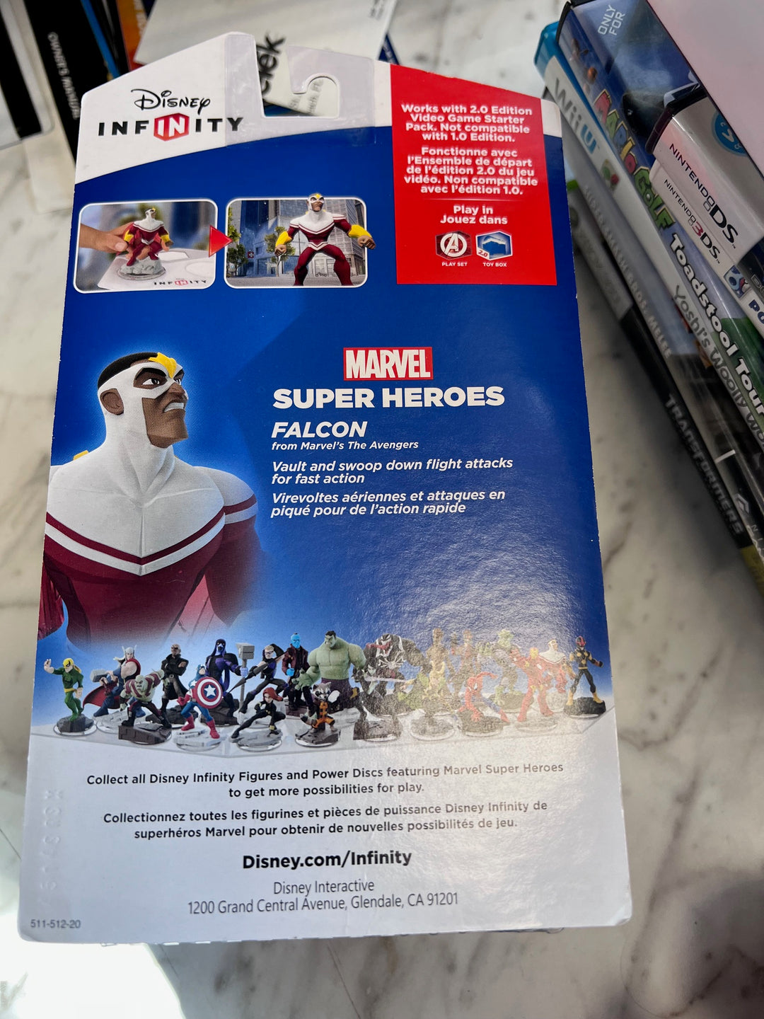Marvel Falcon Disney Infinity Figure New in Box DI9225