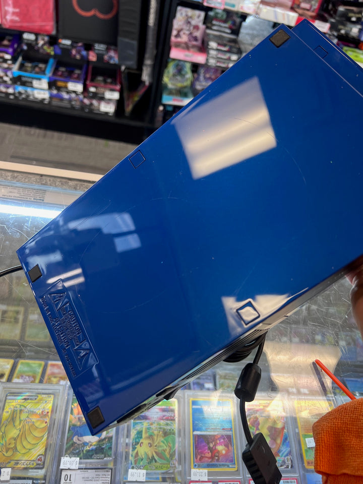 RARE Automotive Astral Blue PS2 Playstation 2 Console w/ controller NTSC Version READ FIRST B121525