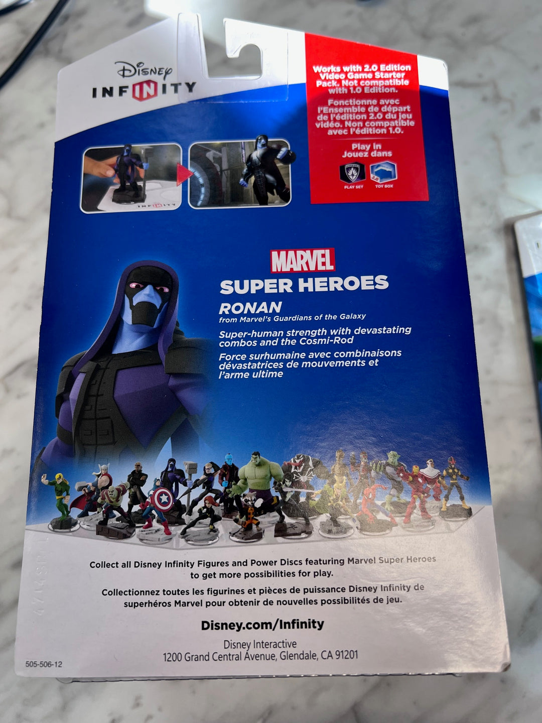Marvel Ronan Disney Infinity Figure New in Box DI9225