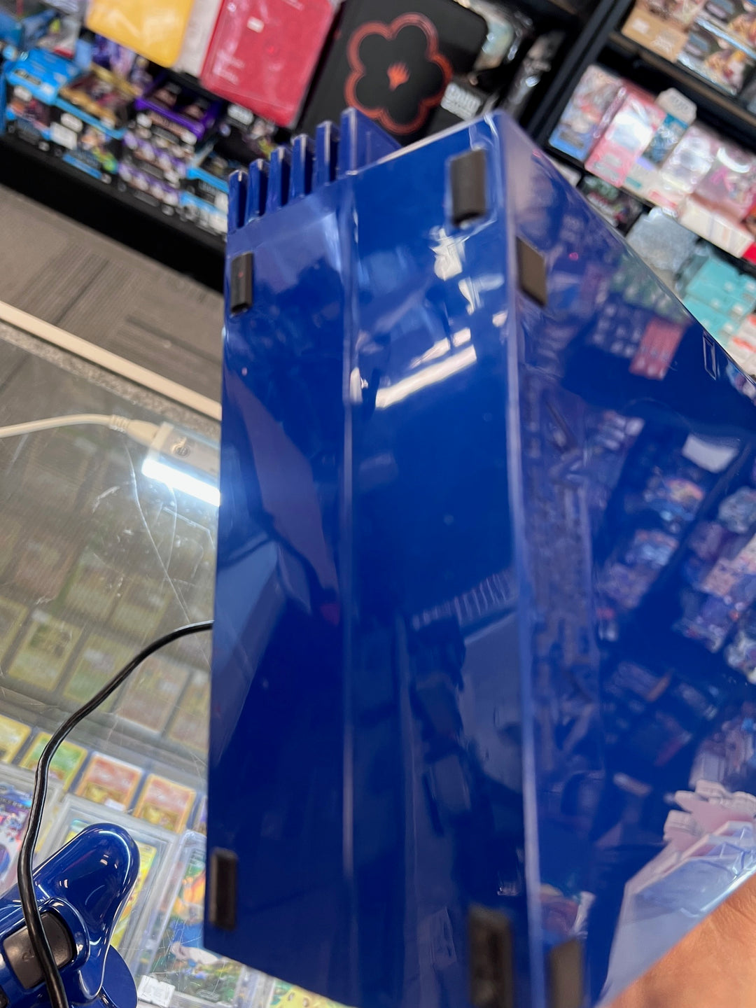 RARE Automotive Astral Blue PS2 Playstation 2 Console w/ controller NTSC Version READ FIRST B121525