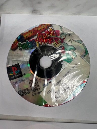 Bomberman Fantasy Race Playstation 1 PS1 Disc Only
