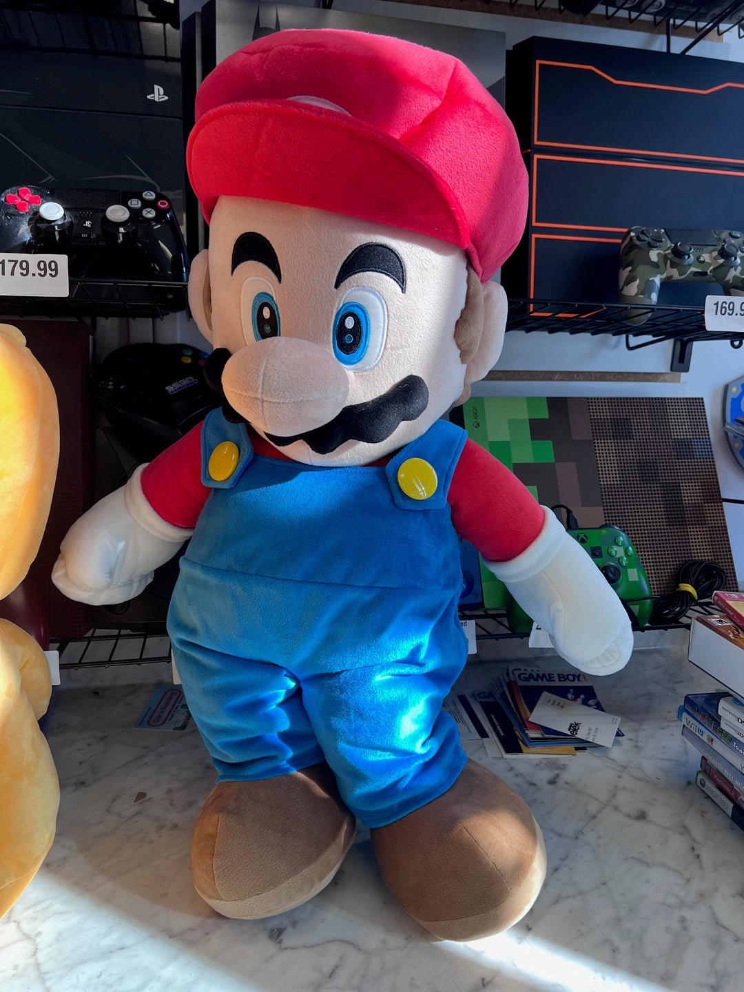 Good Stuff Super Mario Bros. Large Mario Stuffed Plush, 25" Licensed Products PL9225