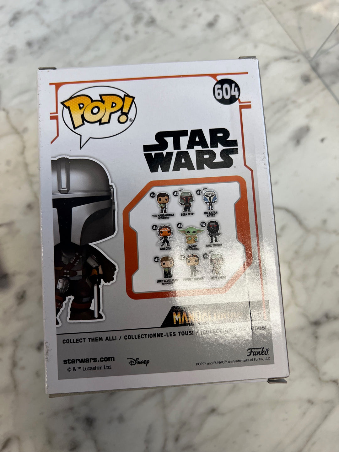 Funko Pop! Vinyl: Star Wars - The Mandalorian with Darksaber GameStop Exclusive FN81324