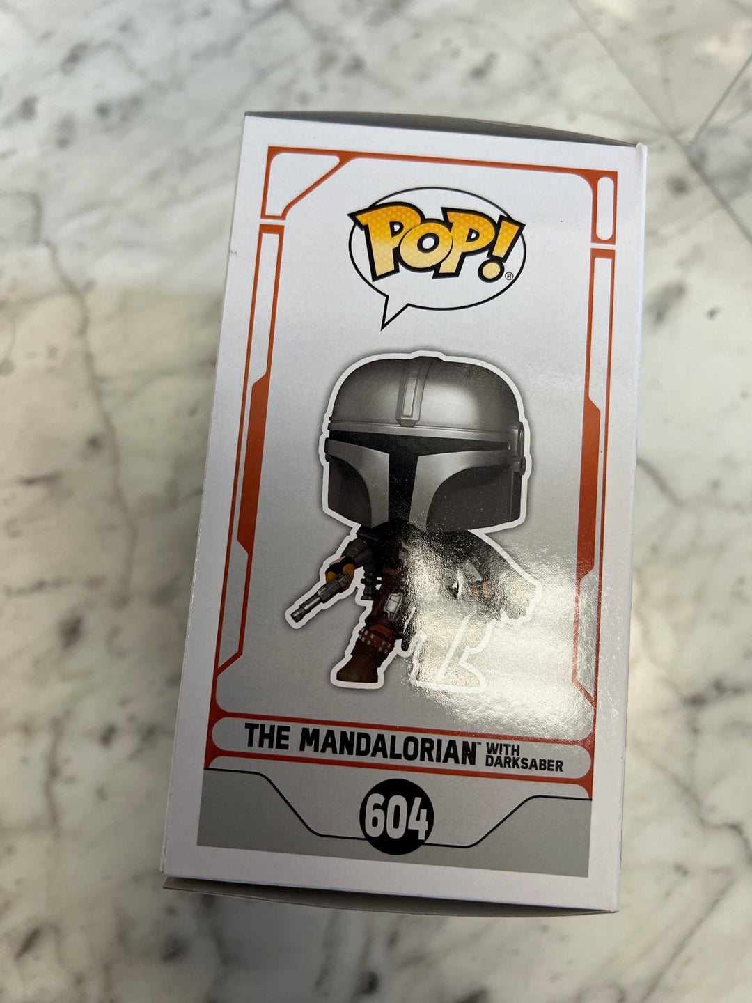 Funko Pop! Vinyl: Star Wars - The Mandalorian with Darksaber GameStop Exclusive FN81324