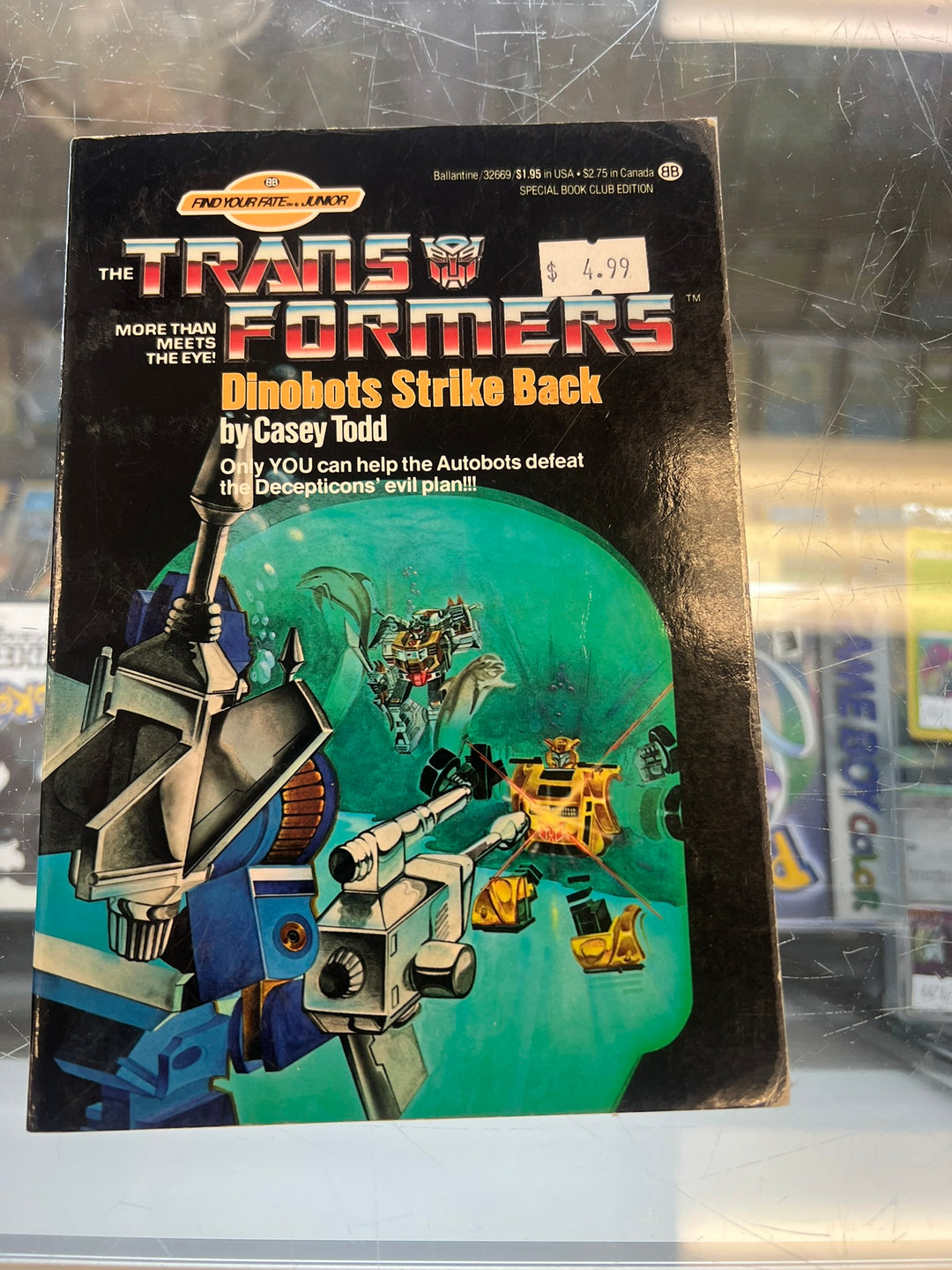 The Transformers Dinobots Strike Back by Casey Todd  ST62026