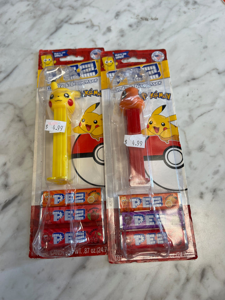 Pokemon Pez Dispensers Sealed Charmander and Pikachu 2019 BU61125